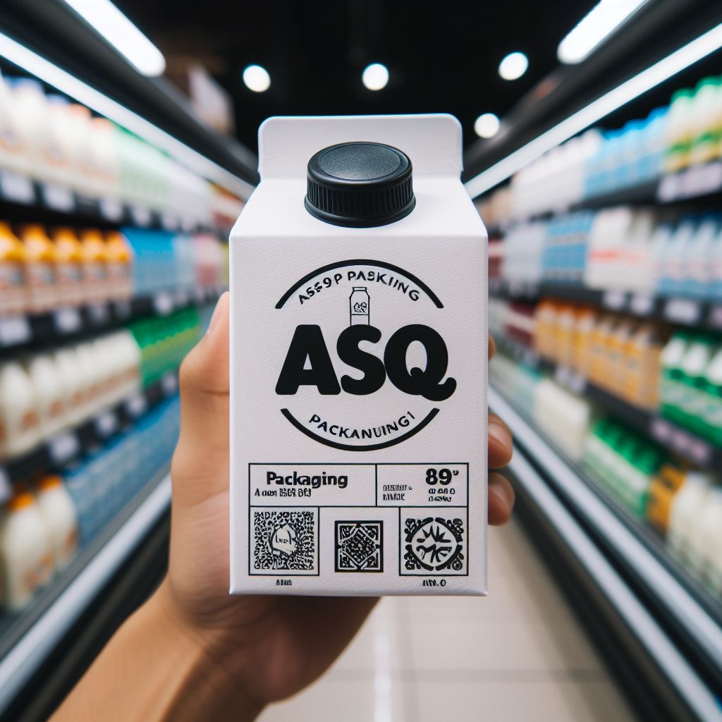 food-grade paper milk cartons
