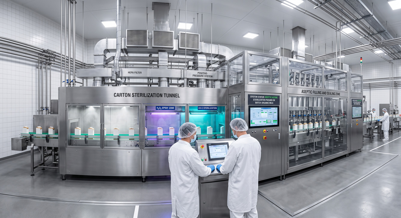packaging sterilization methods H2O2 e-beam
