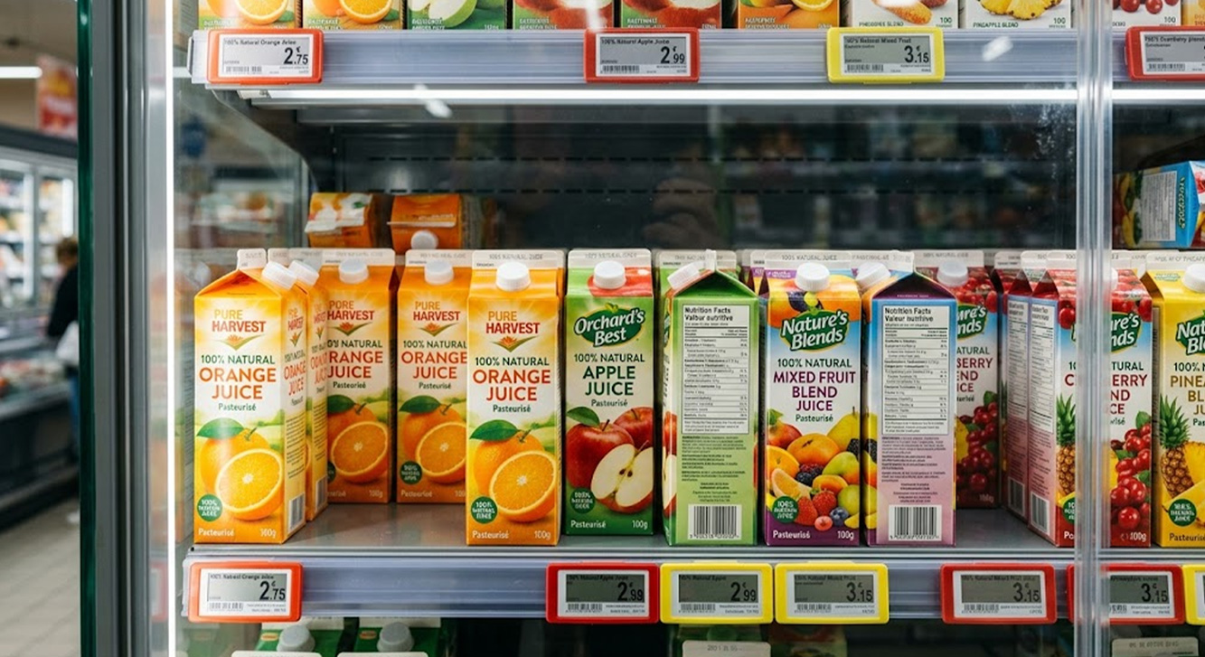 Retaining Vitamin C in 100% Natural Juice Packaging - Packaging Material Performance: A Comparative Analysis