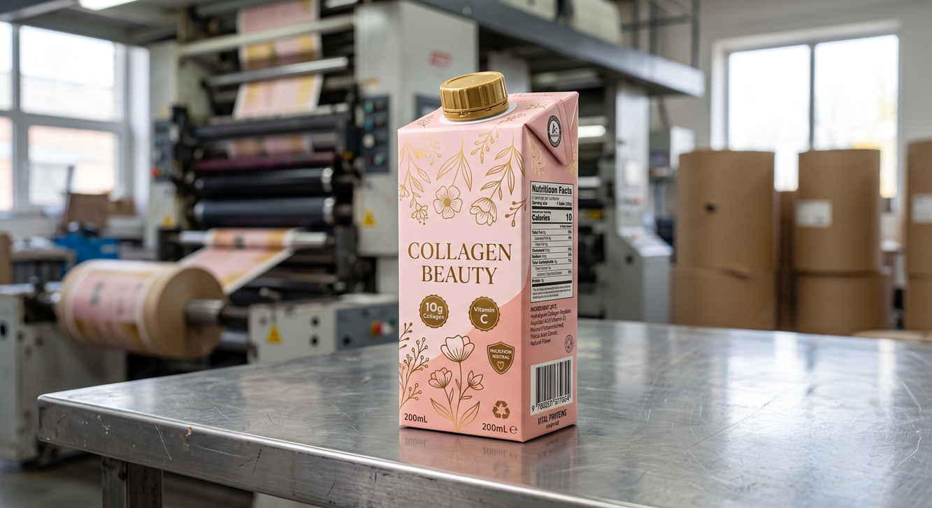USA Functional Beverage Carton Packaging — Sports Nutrition Shakes & Active Drinks - Custom Printing — Make Your Active Nutrition Brand Stand Out on Every Shelf 3