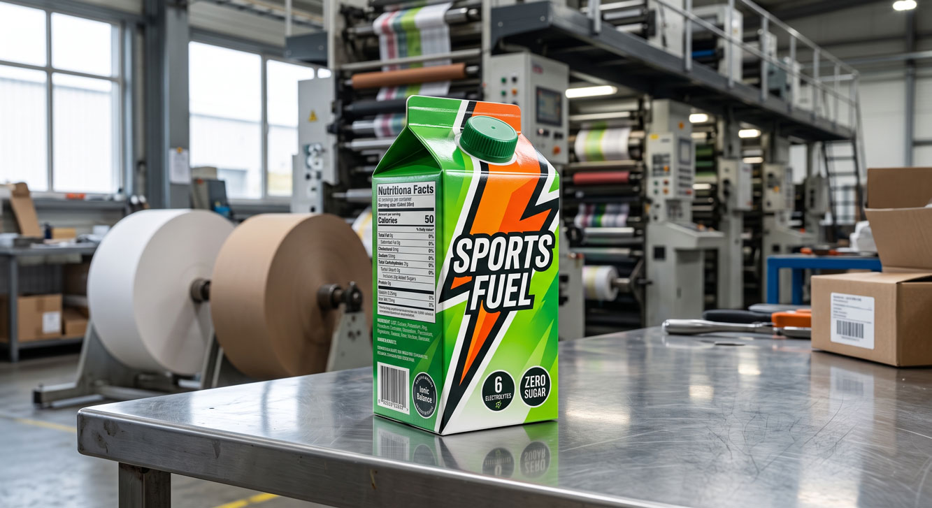 USA Functional Beverage Carton Packaging — Sports Nutrition Shakes & Active Drinks - Custom Printing — Make Your Active Nutrition Brand Stand Out on Every Shelf 4