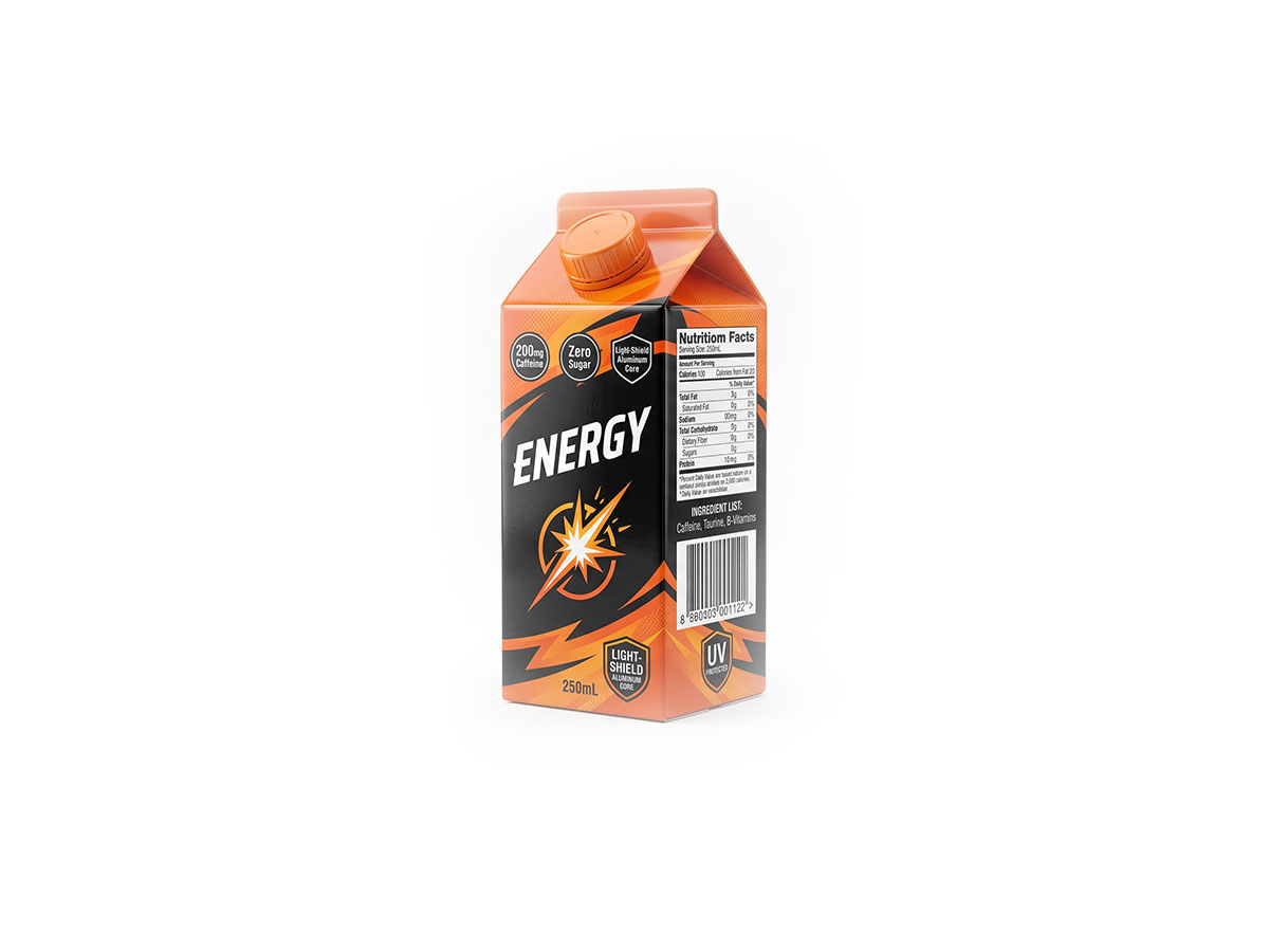 Energy & Pre-Workout Drink Cartons