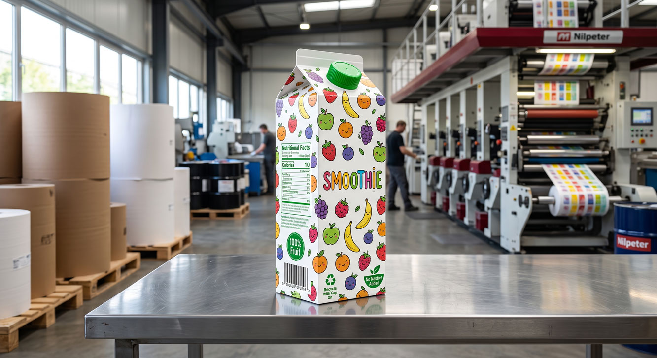 Premium Juice & Nectar Cartons — Aseptic Gable Top Packaging for Orange, Apple & Mixed Fruit 4